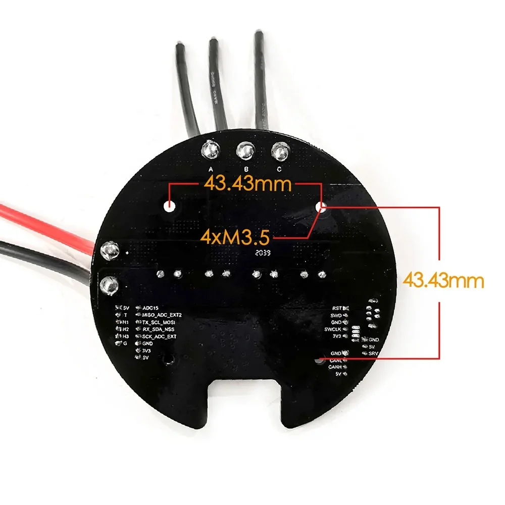 Maytech MTSPF7.5R SUPERFOC แรงดันไฟฟ้า 75V 50A VESC_TOOL Compatible Controller สําหรับหุ่นยนต์สเก็ตบอร์ดไฟฟ้าใต้น้ํา ROV