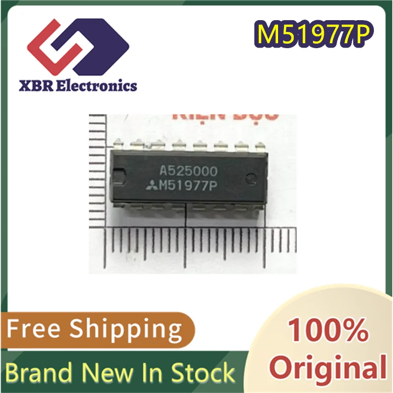 

(10/50 pieces) M51977P M51977 direct plug DIP14 power control circuit integrated block chip new original authentic free shipping