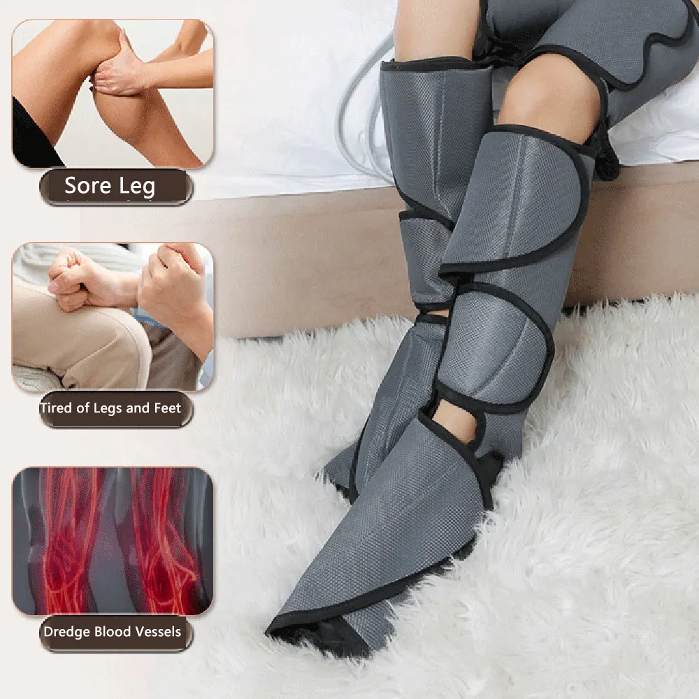 Massager Foot Leg Beauty Instrument Warm gings  Heating Physiotherapy Knee Pads Cold Winter Old  s