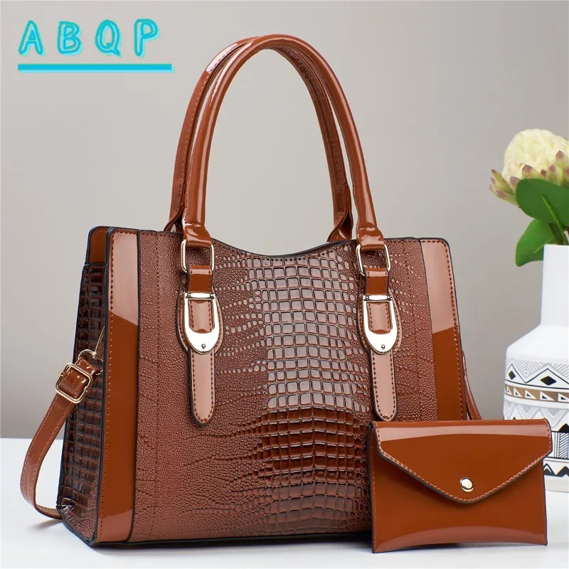 Women's Shoulder Bag Large Capacity Luxury Brand 2-piece Set Women's Shoulder Crossbody Bag Fashionable Women's Bag High Quality