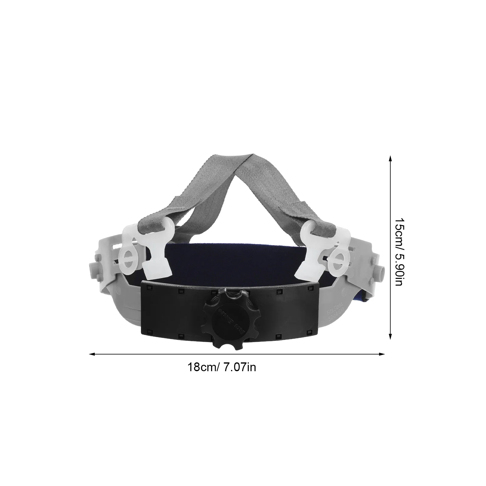 Safety Liner: 6-Point Adjustable Plastic Hard Hat Insert Replacement Suspension Breathable For Construction Workers