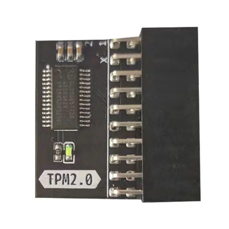 AT02-LPC Protection Module For ASUS TPM-L R2.0/Gigabyte GC-TPM2.0 Compatible With And For AMD Platform Module 20-Pin