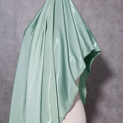 Tela de satén metálico líquido brillante, tejido de lujo de 50cm con estampado de galaxia para ropa, vestido, traje, Material de diseñador DIY