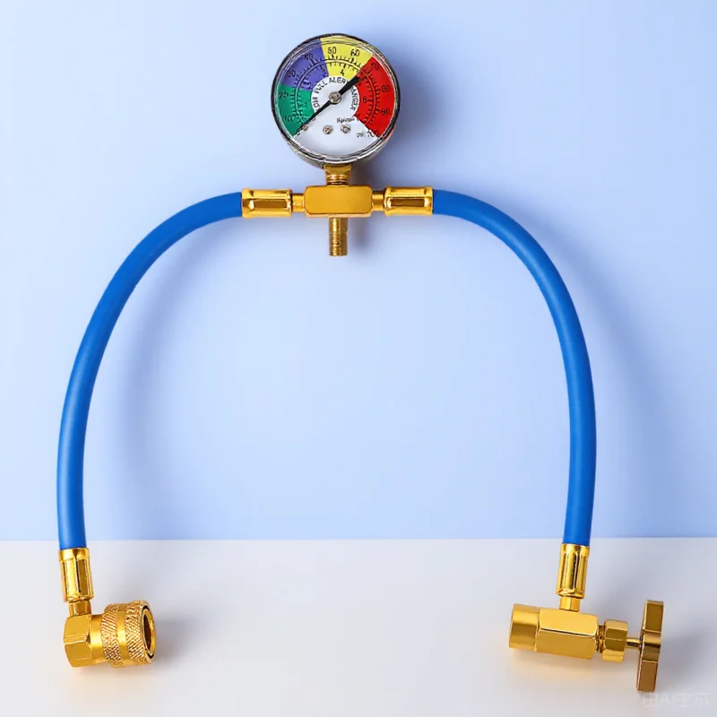 

1pc R134a Charging for Car Air Conditioning HVAC System Lightweight Durable Flexible Long Term Use Non Leaking Rust Proof Car