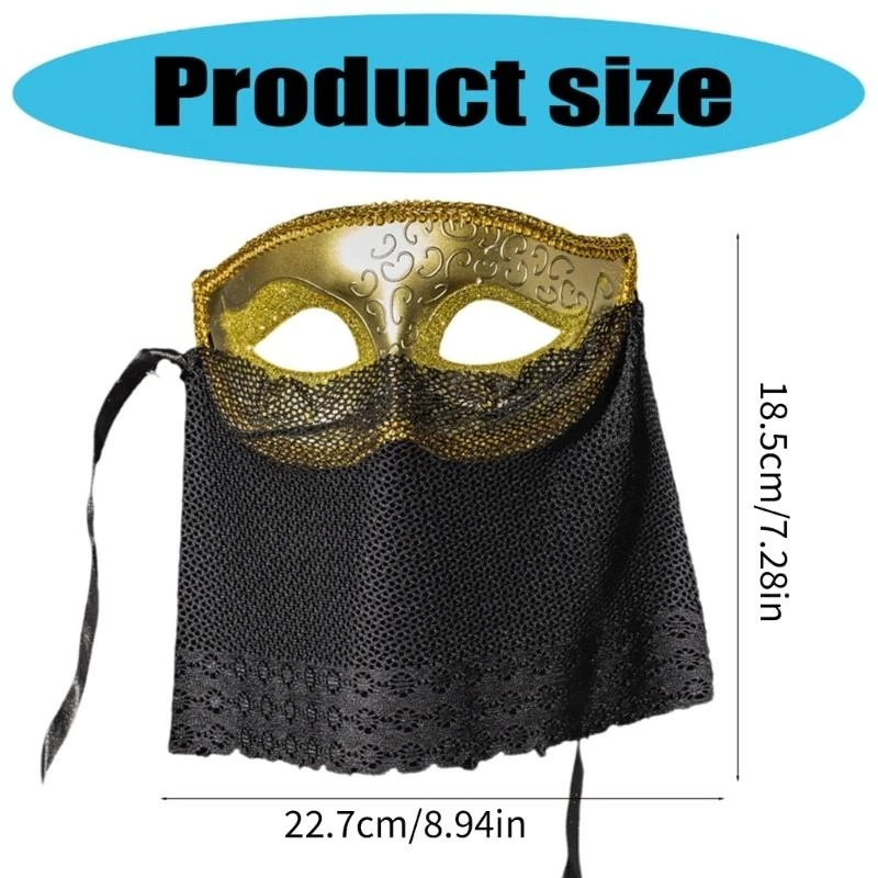 Dxae Masquerades Mask Venetians Mask Mardi gras หน้ากากครึ่งใบหน้าหน้ากาก Mask Mask Mask