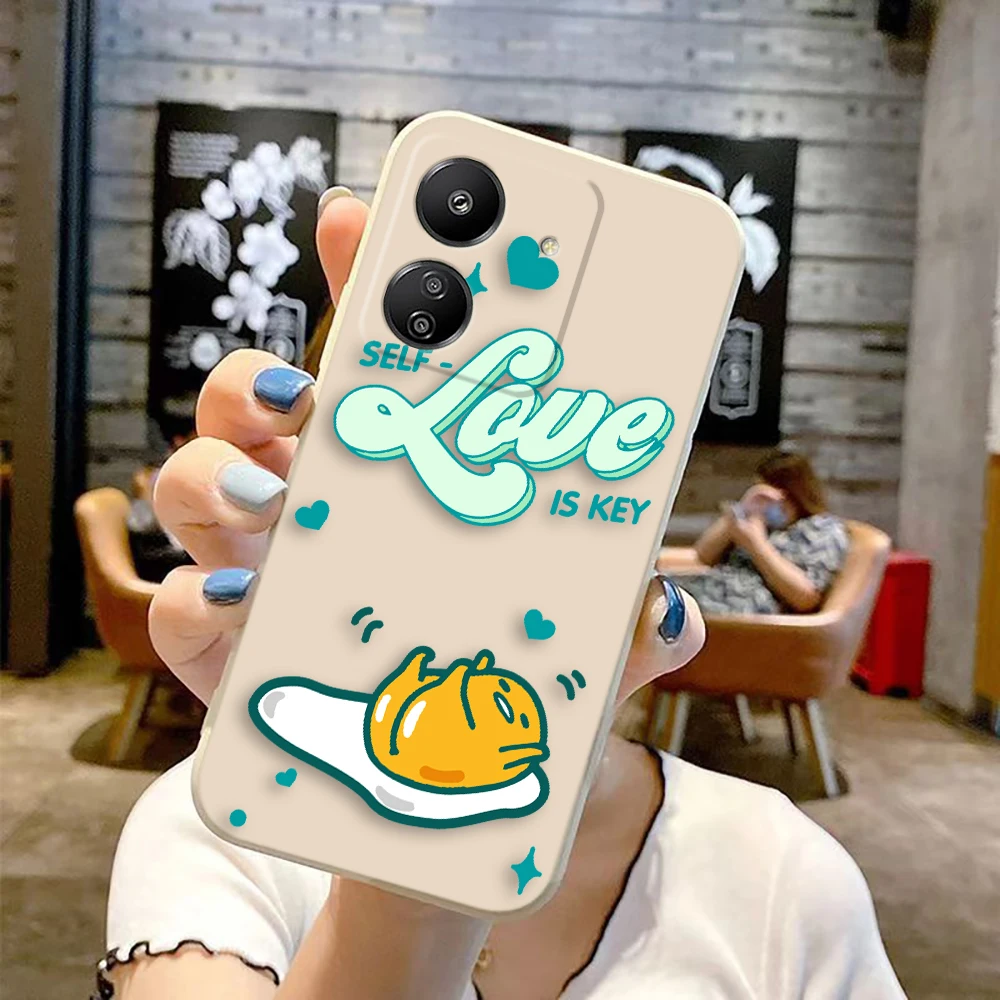 Hangyodon G-Gudetama Egg Cover Phone Case For Redmi A1 A2 8 9 9A 9C 9T 10 10C 12 12C 13C 14C K30 K40 K30 NOTE 9S 10 9 Color Case