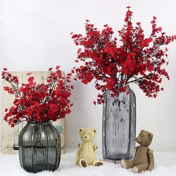 Artificial Flowers Baby's breath Cherry Blossoms Gypsophila Fake Flowers Branch Wedding Home Decoration Flower Arrangement