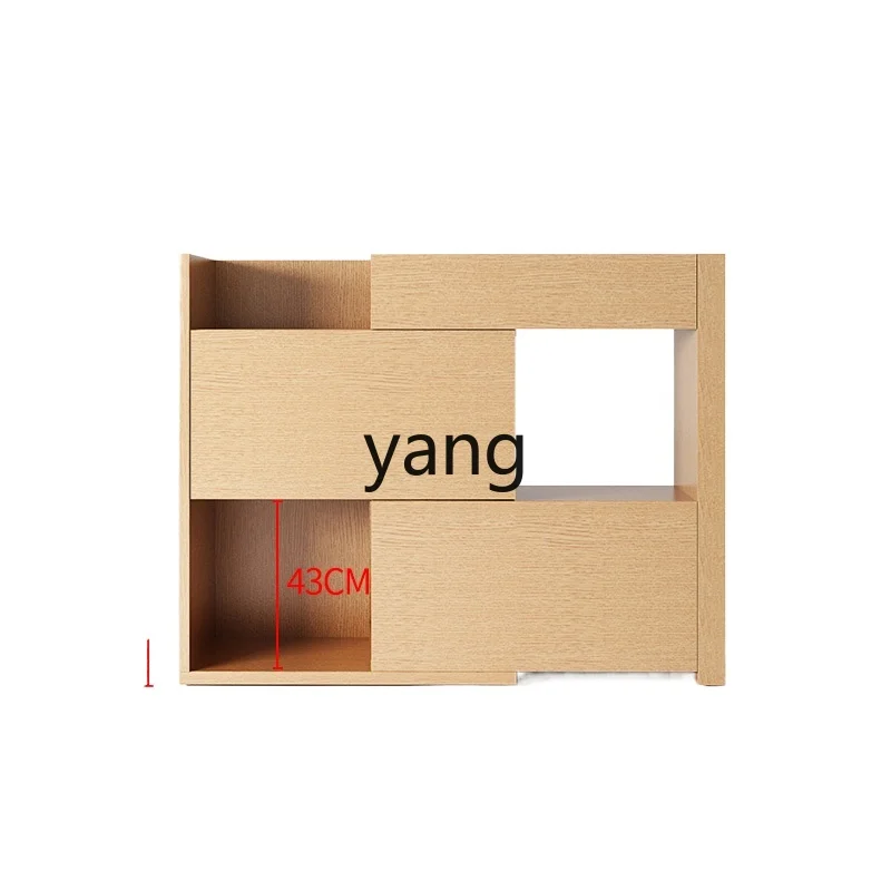 

LTT Japanese-style wabi-sabi wind shoe cabinet Home door Simple modern living room log wind porch cabinet