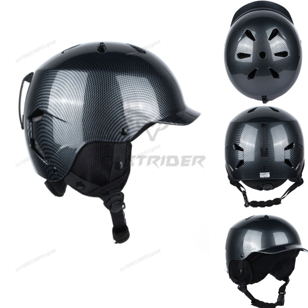 Unisex Ski Helmet Half-covered Skiing Snowboard Winter Sports Helmet Snow Skating Integrally-Molded Helmet Men Women