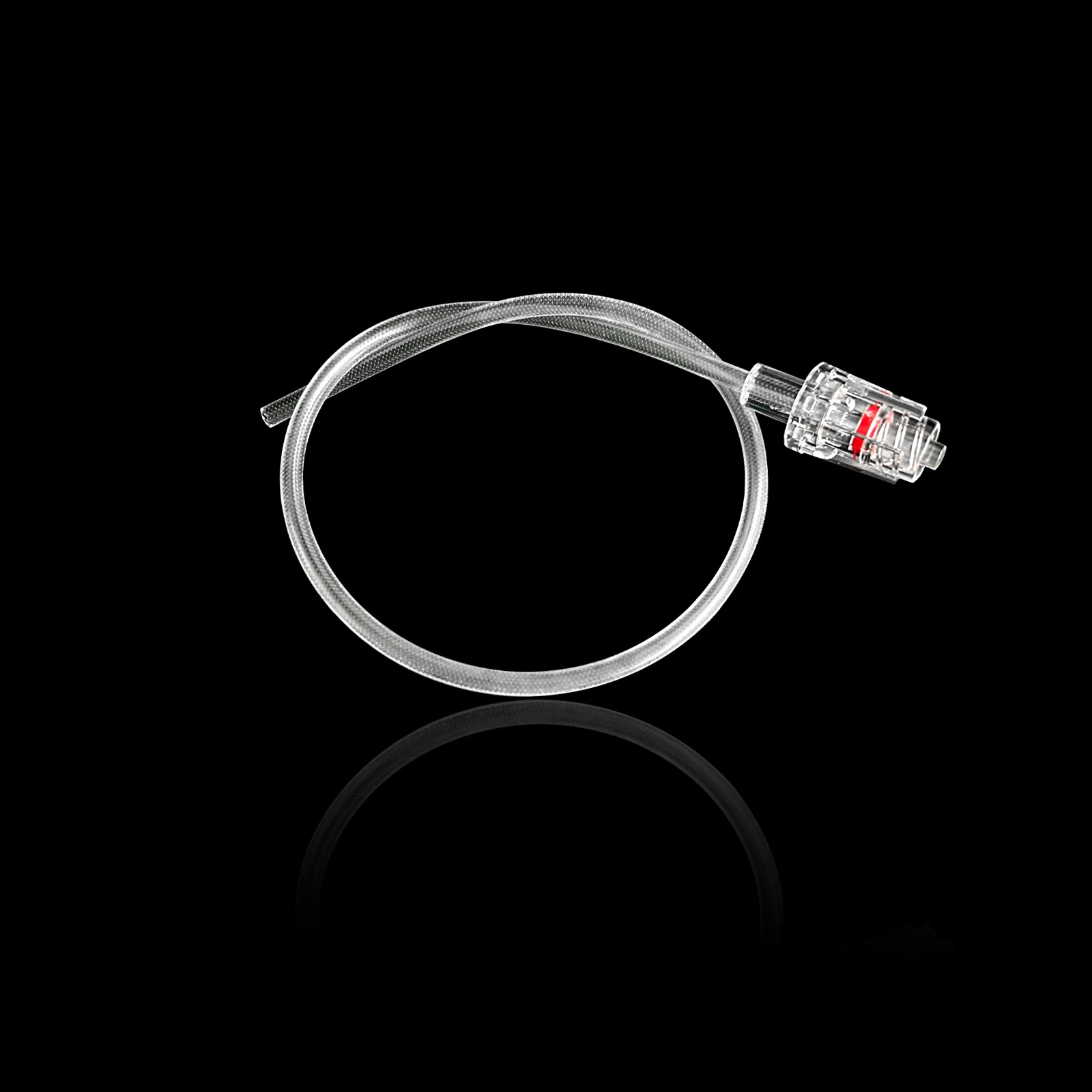 100pcs High-Pressure Connector Extension Tubing, Compatible with Luer Lock Connectors, Medical Laboratory Use, Disposable