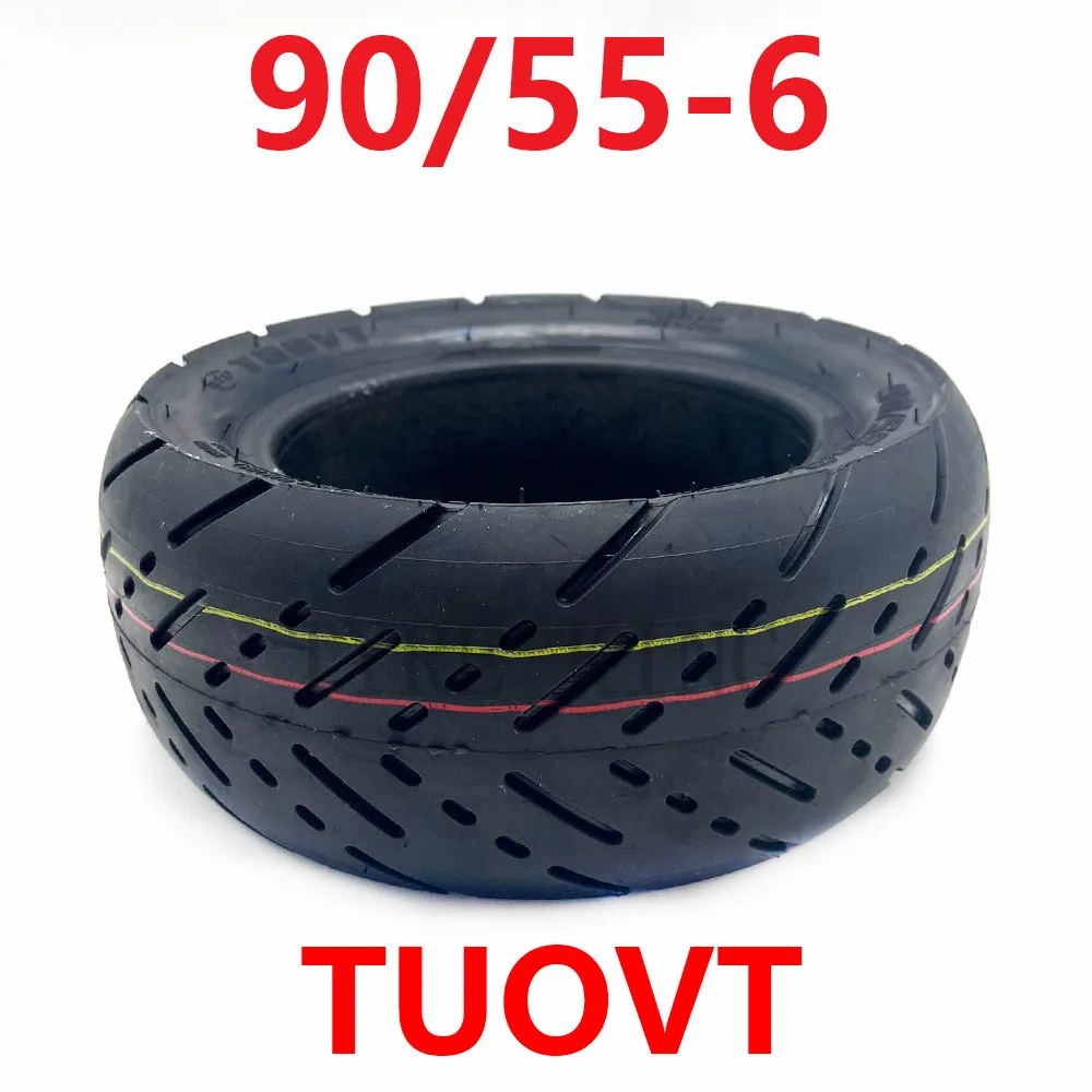 New Electric Scooter Parts 10 Inch Tubeless Tyre 90/55-6 Thickened Vacuum Tire Road Tyre