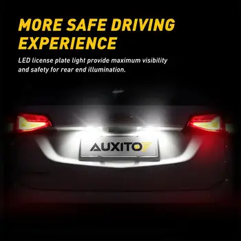 適用於斯柯達明銳 1Z 2008-2018 和 Roomster 5J 2006-2010 的 2 個 Canbus LED 車牌燈 10 最佳銷售 2006年式Skoda明銳 - №3