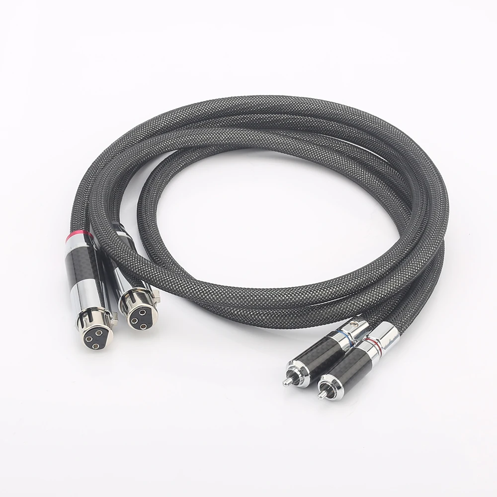 

Audiocrast Silver Plated RCA TO XLR Female Audio Interconnect Cable HIFI