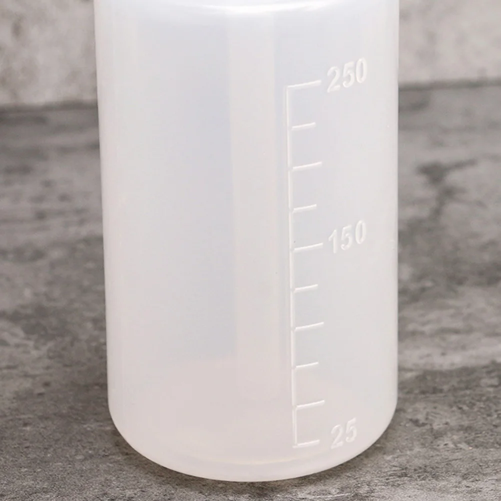 250Ml Bend Spout Squeeze Bottle Leak-Proof Plastic Wash Bottle For Laboratory Fluids Alcohol Root Watering Tool