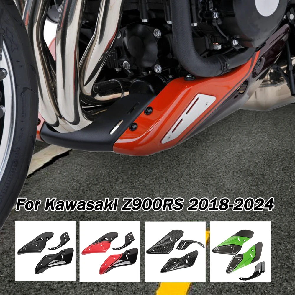 

Motorcycle Belly Pan Engine Spoiler Lower Fairing Body Frame Panel Protector For Kawasaki Z900RS SE Cafe ABS 2018-2024 2023 2022