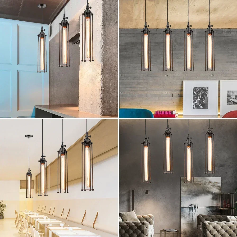 dindalled-ヴィンテージペンダントライトシャンデリア用リビングルームダイニングルームベッドルームベッドサイドペンダントランプ屋内照明器具