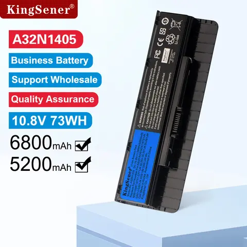 KingSener A32N1405 노트북 배터리 ASUS ROG N551 N751 N751JK G551 G771 G771JK GL551 GL551JK GL551JM G551J G551JK G551M G551JW