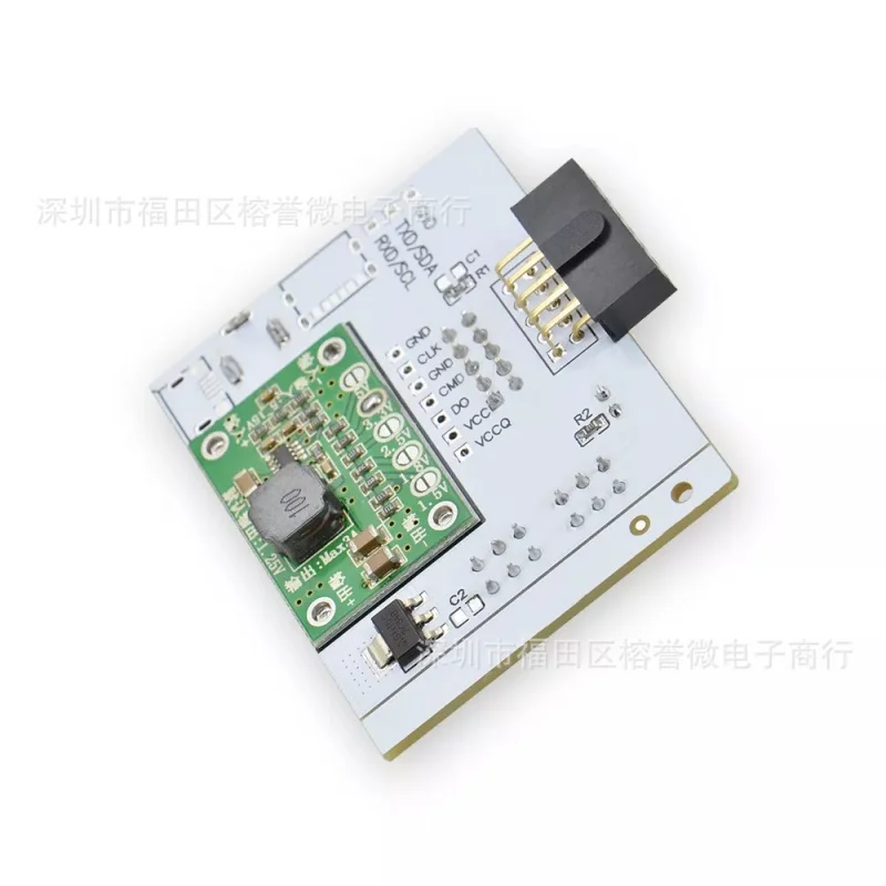 EMMC ISPSmall placa emmcFlying Line Online Placa de conversão de leitura/gravação RT809HProgrammer dedicado