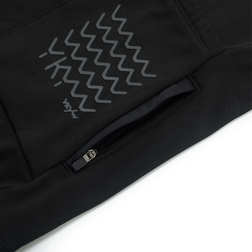 Ykyw Herren Pro Herbst Winter Langarm Thermo Fleece Jacke MTB Mann Rad trikot Fahrrad hemden Outdoor Fahrrad Kleidung Mantel – Detail 9