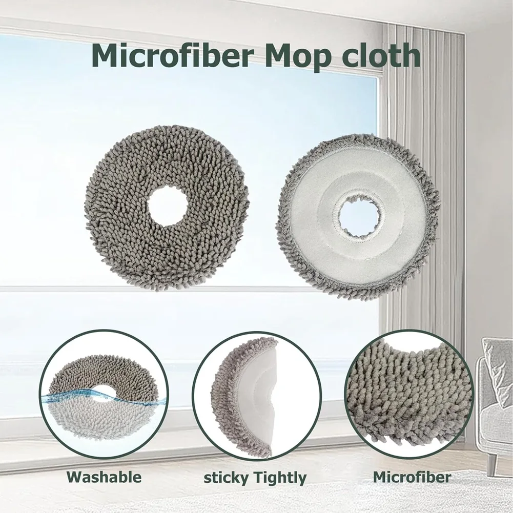 

AA14 New For Dreame L10S Ultra Robot Vacuum Cleaner Main Side Brush Hepa Filter Mop Cloth Replacement Accessories