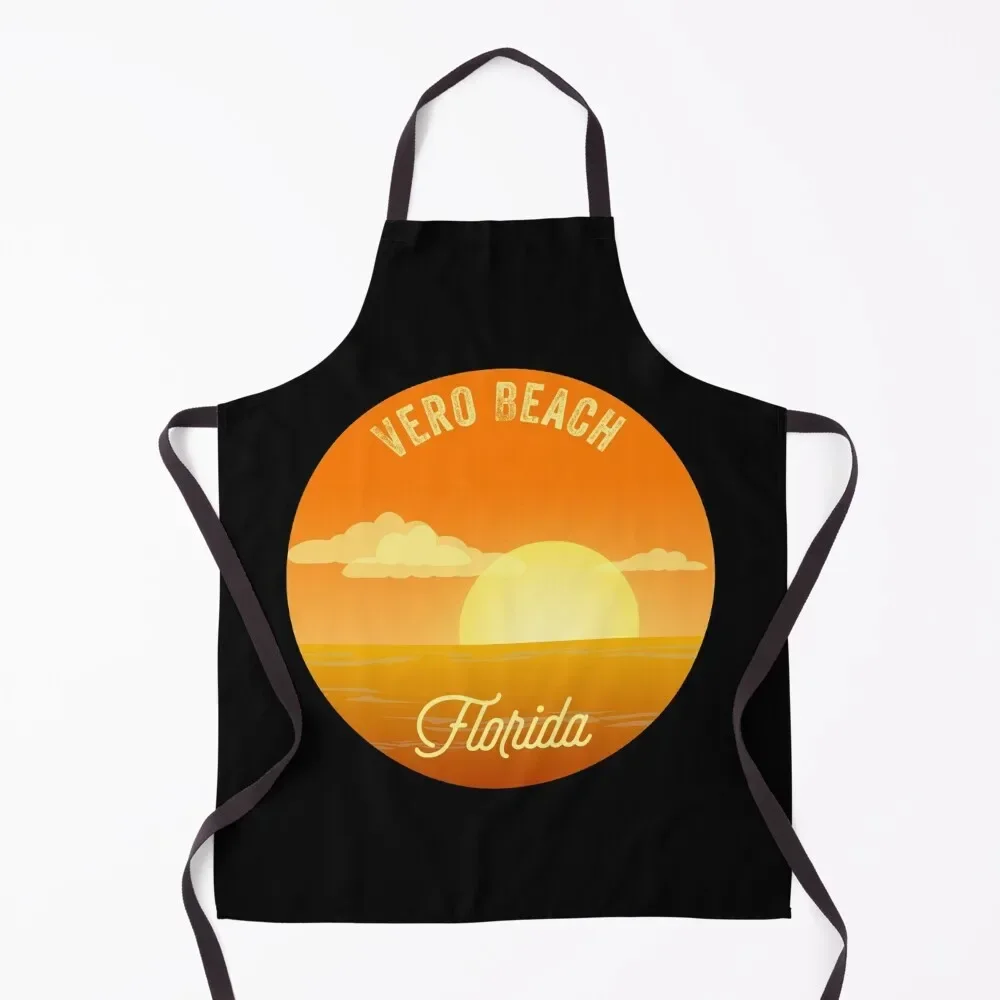 

Vero Beach, Florida Apron Kitchenware Nursing Kitchen Apras For Women For Woman Apron