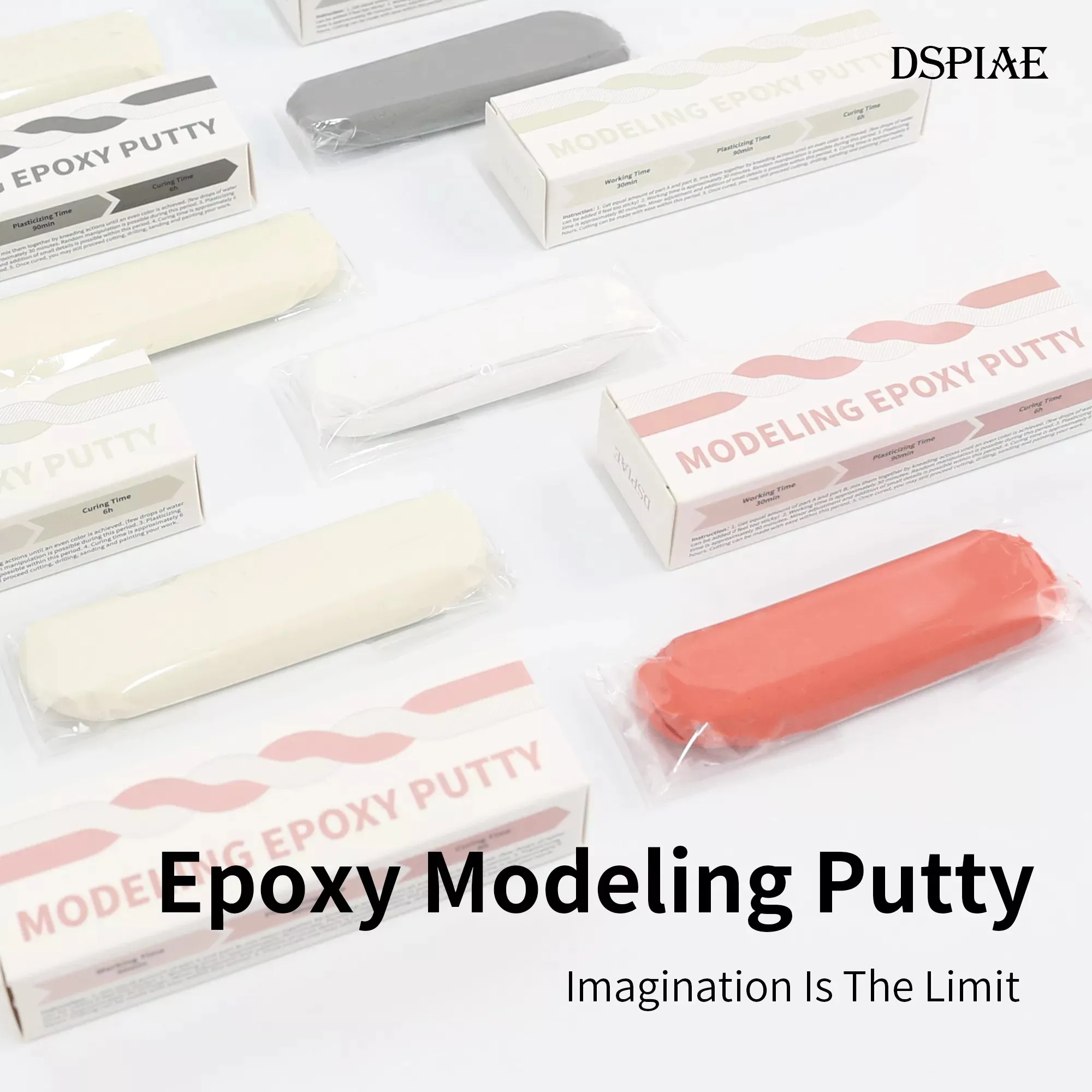 Dspiae Modeling Epoxy Putty ab Usado para Modificação e Reparação do Modelo