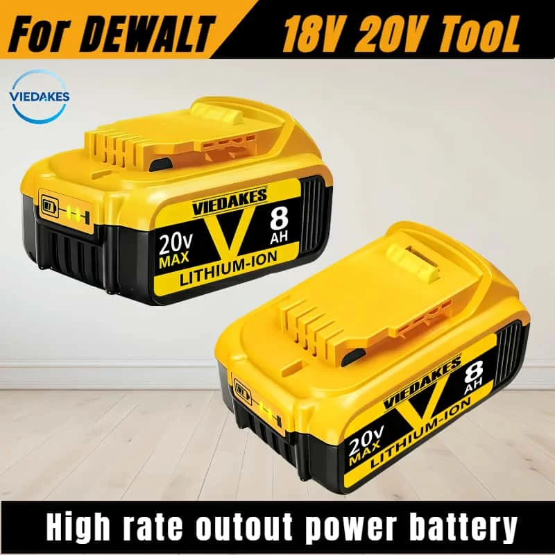 

for dewalt 18V, 8.0AH, DCB115, DCB118 battery charger, fast charging, lithium battery, tool battery for dewalt 18v battery 8ah