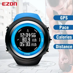 Best Selling EZON T031 GPS Running Sports Watch Sport Outdoor Waterproof Digital Watch Speed Distance Calorie Counter Men Watch
