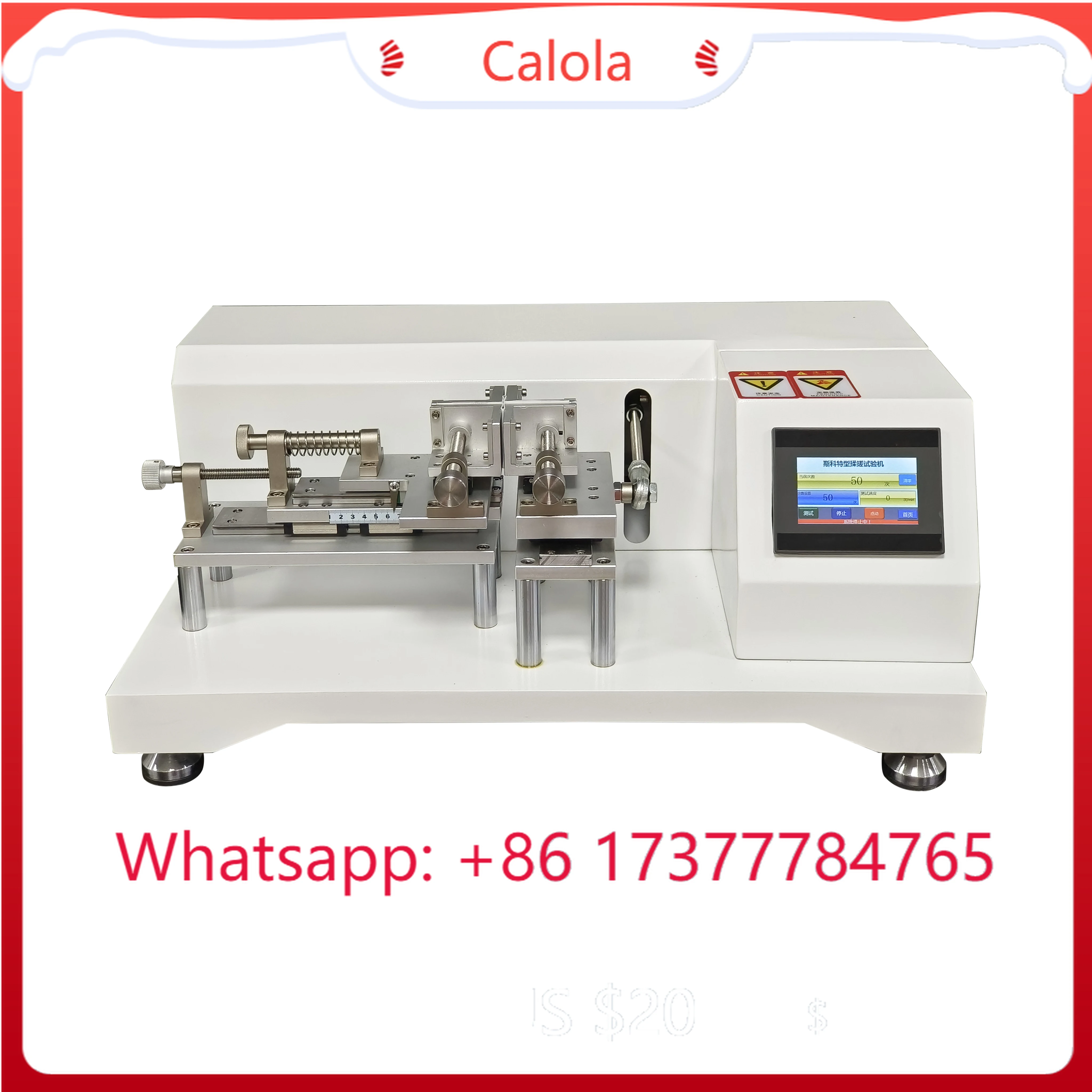 Scott Rub Resistance Tester | Professional Material Surface Durability