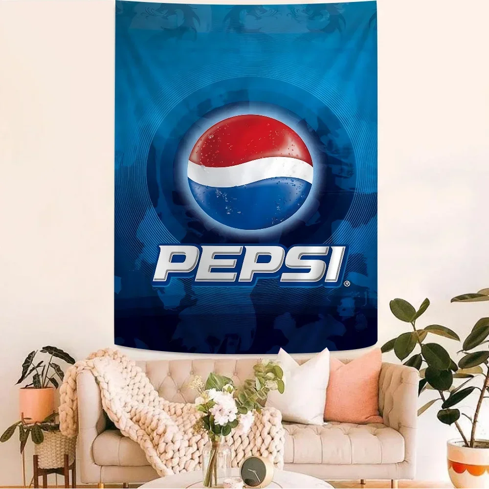 

Soda Brand Art -Pepsis Vintage Anime Tapestry Indian Buddha Wall Decoration Witchcraft Bohemian Hippie Wall Hanging Sheets
