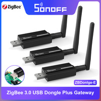 1-5PCS SONOFF ZBDongle-E Wireless Zigbee Gateway Analyzer Zigbee2MQTT USB Interface Capture ZHA Support SONOFF ZigBee Devices