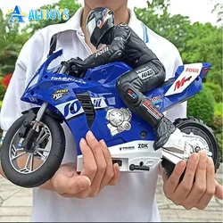 RC Motorcycle Kids Toy 2.4G Remote Control Motorcycle High Speed Racing Drift Stunt Car Toys for Boys Kids Toy Children Gifts