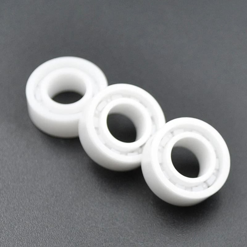 R188 محمل سيراميك كامل 1/4 "x 1/2" x 3/16 "R188CE 6.35x12.7x4.763 ملم ZrO2 محامل كروية زركونيا #2