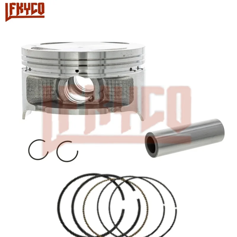 Motorcycle Engine Piston Rings Bore 89mm for Honda TRX400 Sportrax 400 TRX400EX TRX400X 1999-2014 Pin 20*56mm Cylinder Accessory