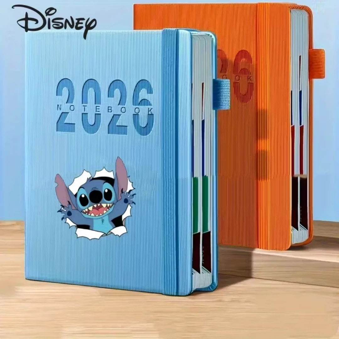 Nuevo calendario y planificador Stitch, cuaderno de planificación diaria, registrador de autodisciplina, gestión del tiempo, 365 días