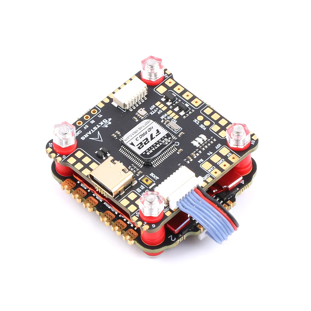 SKYSTARS F722 APP WIFI HD3 Flight Controller BLHELI_32 KM60 60A 4in1 ESC 3-6S DSHOT600 Fly Stack