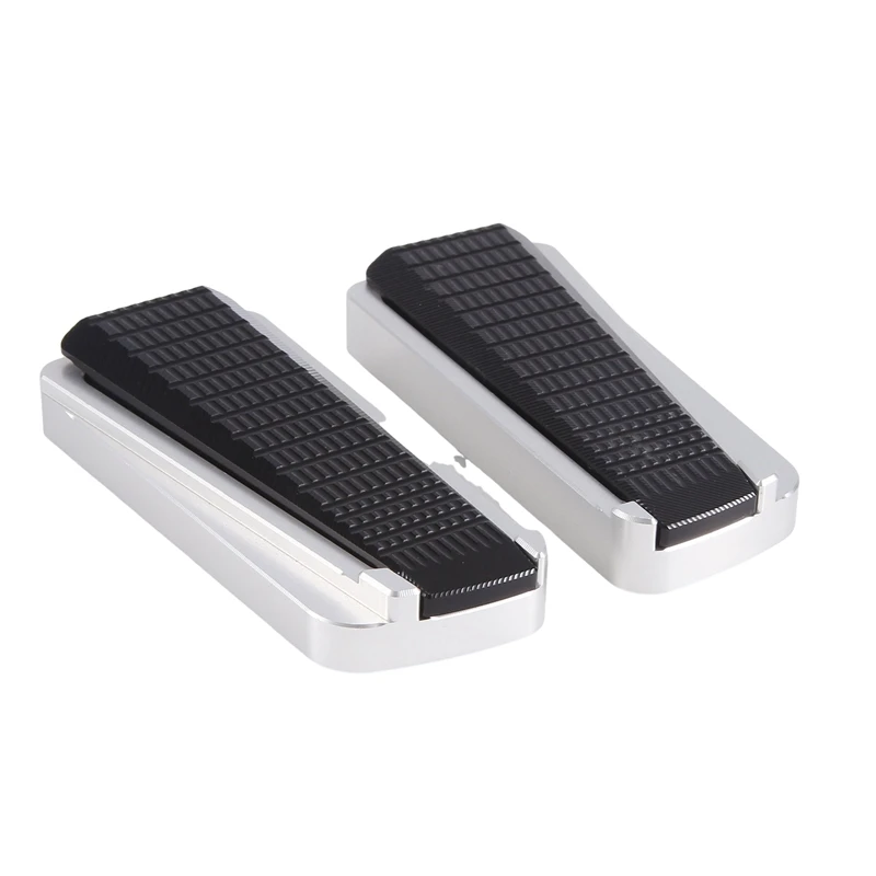 Motorcycle Front Foot Pegs Widen Footrest Pad Foot Rests Pedal For VOGE DS525X DS 525 X 525DSX 525 DSX