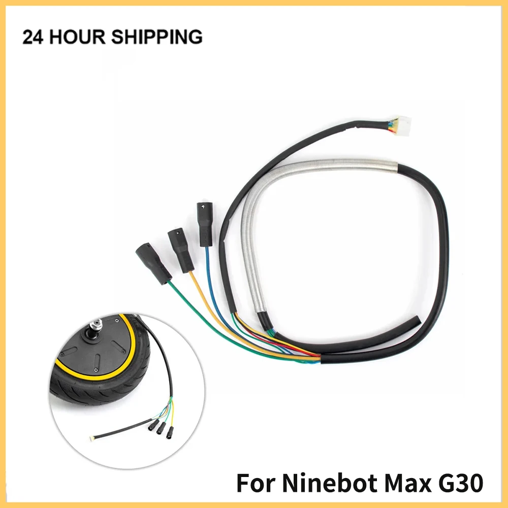 New Wheel Motor Wire For Ninebot MAX G30 KIckscooter G30D G30LP Electric Scooter Engine Cable Accessories