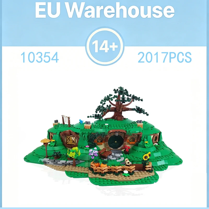 2017 Pièces Shire Hole Construction Building Block Movie DIY Brick Toy Compatible avec le Set 10354 Cadeaux de Noël et d'Anniversaire pour Adultes