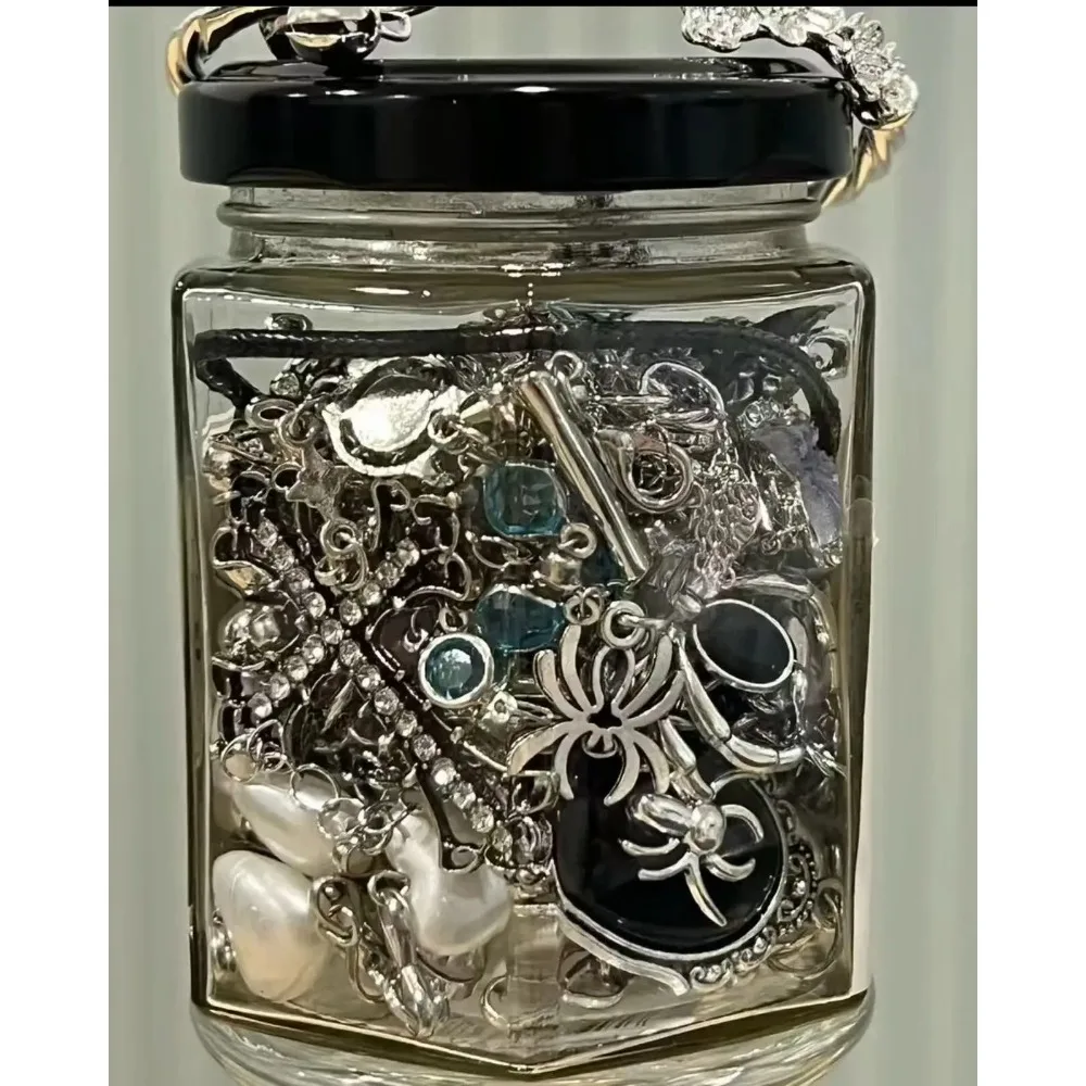 Super popular brand new jewelry blind box jar mixed blind box lucky bag miscellaneous necklace earrings bracelet random