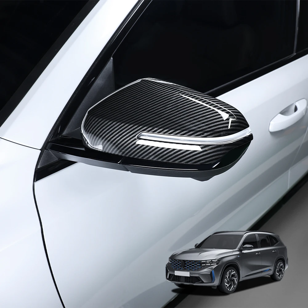 

2Pcs For Renault Grand Koleos 2024-2026 ABS Rearview Mirror Cover Trim Side Door Rear View Mirror Accessories LHD/RHD