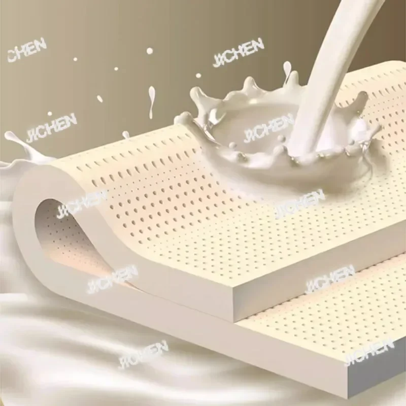 Colchones dobles de látex Natural HQC, colchones de látex plegables Molblly tamaño King, muebles matrimoniales Colchon plegables de doble reina