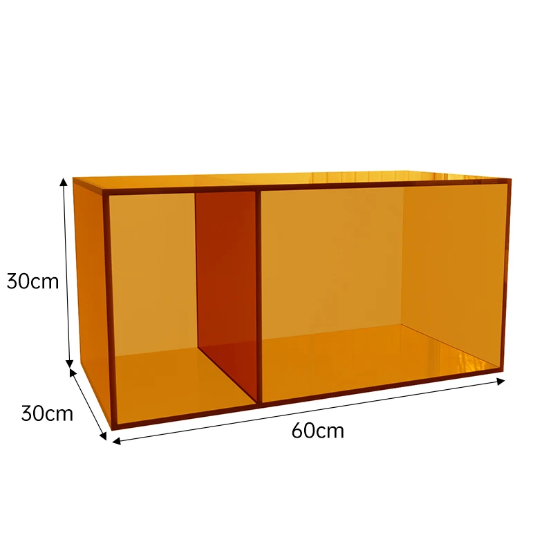 Acrylic box Modern simple bay window storage cabinet Living room bedroom Color shelf Bookshelf Corner floor cabinet