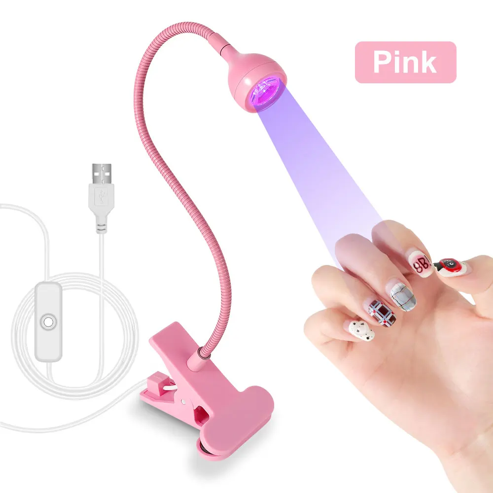 Suszarka do paznokci Lampa LED do paznokci Lampa UV do utwardzania wszystkich żelowych lakierów do paznokci, obracana o 360 stopni, aby uwolnić ręce, do narzędzi do salonu domowego