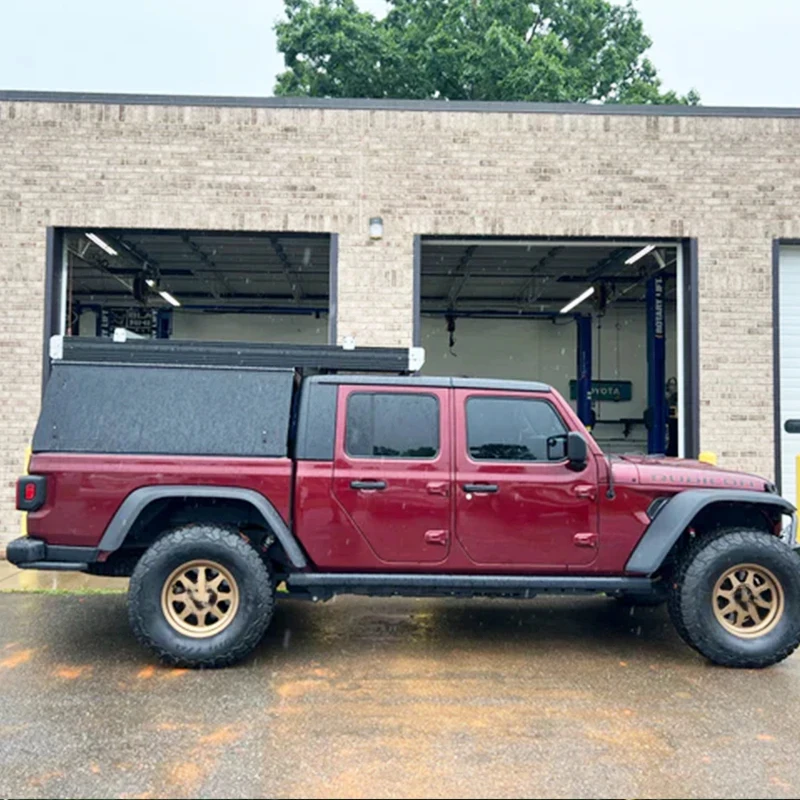 

Aluminum Hardtop Canopy Shell With Sliding Windows For Tacoma Off Road