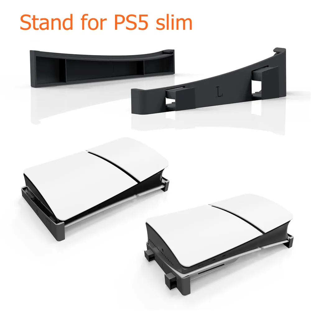 

Console Holder Horizontal Storage Stand for PS5 Slim Base Stand for Playstation Disc Digital Editions For PS5 Accessory