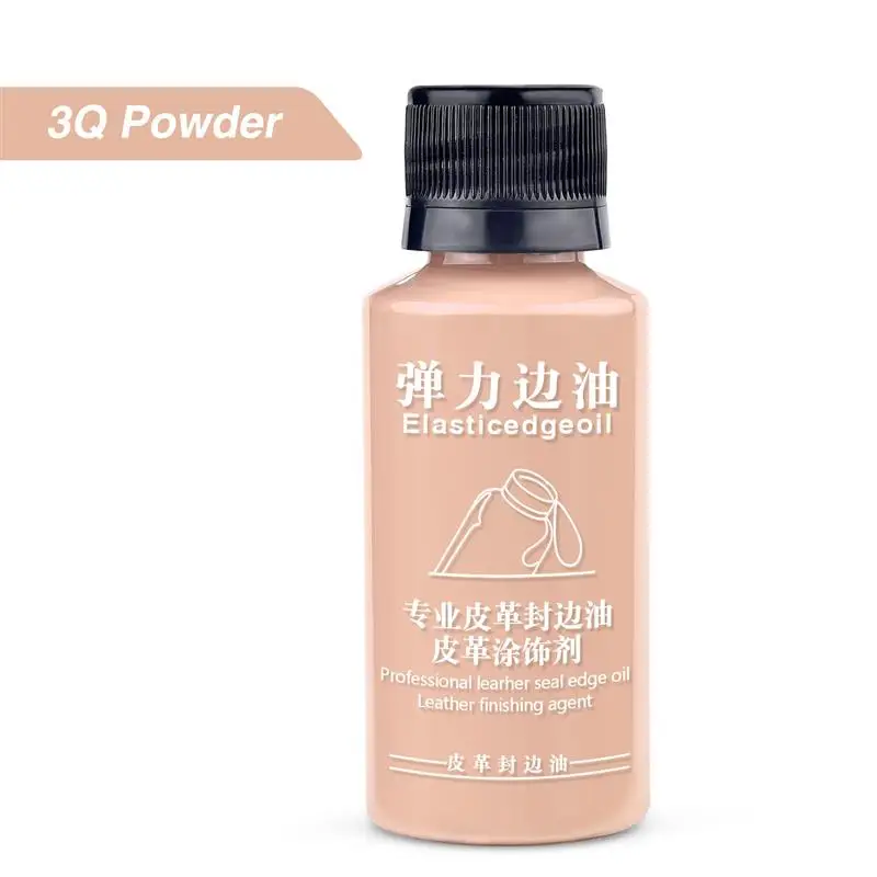 30ml matte elastische Kanten versiegelung Öl Leder farbe DIY Leder kanten farbe Lederwaren Renovierung Trimm kanten versiegelung pigment
