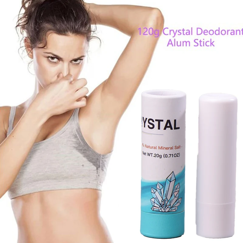 Alum Deodorant Stick With Cover Body Underarm Odor Remover Antiperspirant For Men And Women Men Deodorant Stick