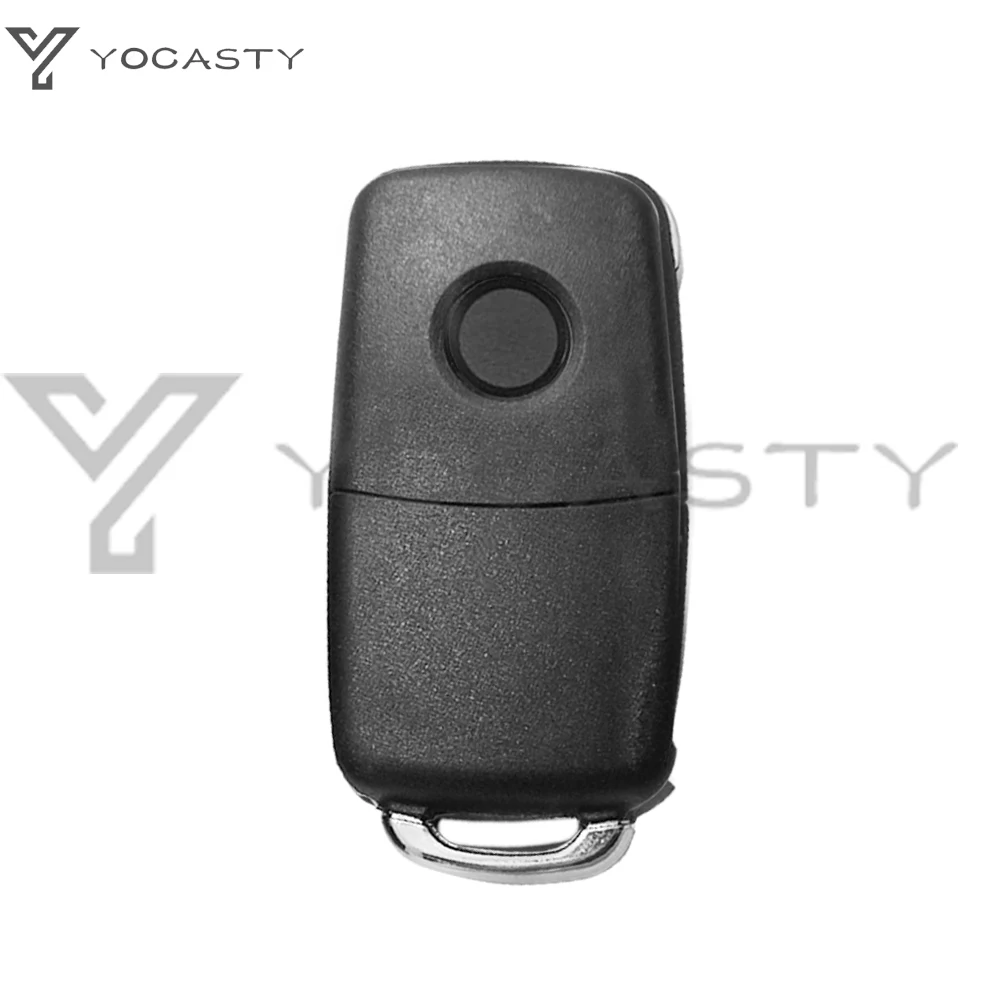 YOCASTY Original Remote Flip Key Shell Case For VW Touran Jetta Tiguan Transporter Caddy PASSAT GOLF POLO 5K0837202AD