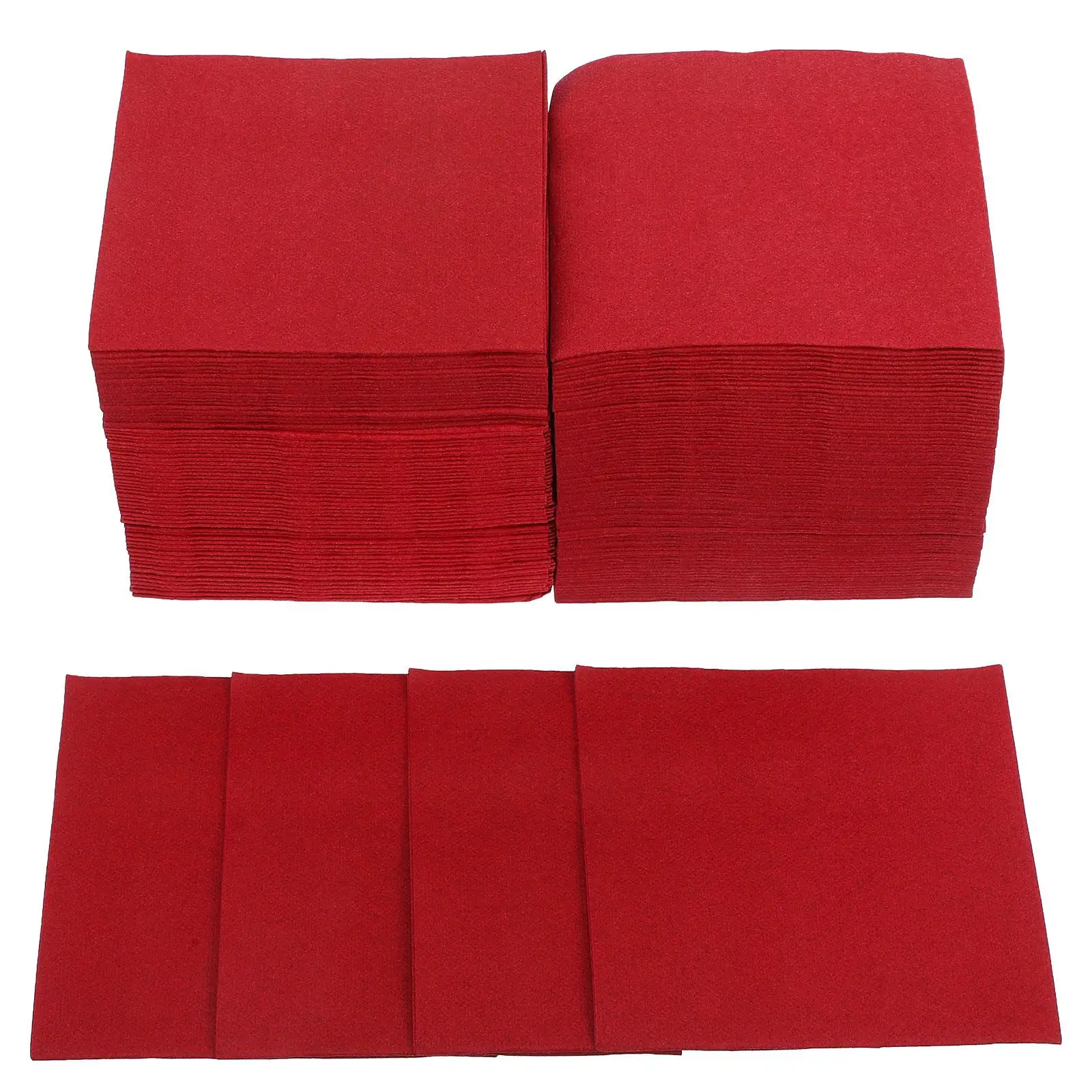 

150 Pcs Dust Free Napkins 20x20cm Disposable Paper Cocktail Napkins Dinner Size Bar Bulk Halloween Seat